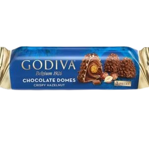 Godiva Domes Crispy Hazelnut Chocolate