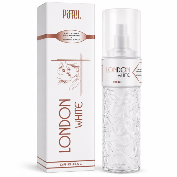 PATEL LONDON WHITE, Long Lasting Air Freshener