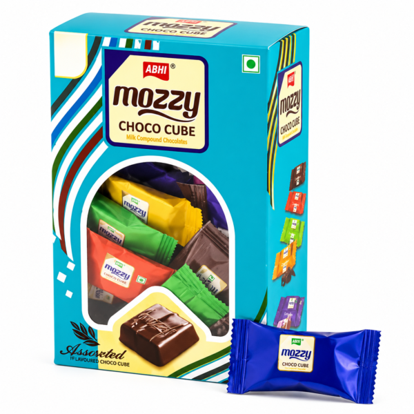 400gm Abhi Mozzy Assorted Choco Cube
