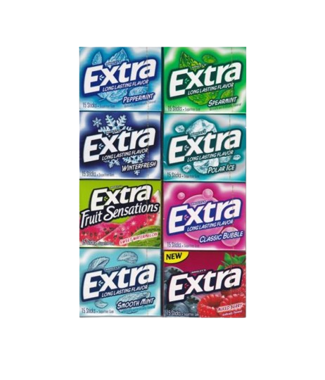 Extra Chewing Gum, Spearmint