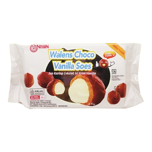 Nissin Walens Soes  Walens Choco Blueberry Cheese