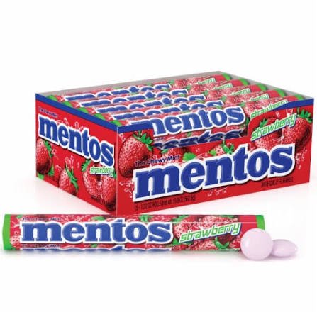 Mentos Chewy Mint Candy Roll