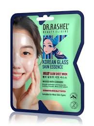DR.RASHEL Korean Glass Skin Essence Jelly Glow Sheet Mask