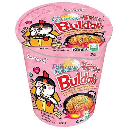 Hot Chicken Ramen Carbonara flavour, cup 80 g