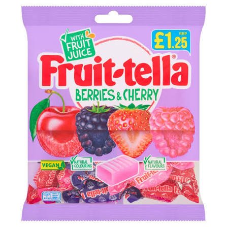 Fruit-tella Berries & Cherry Jelly