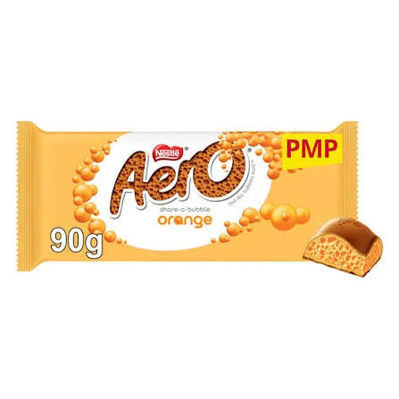 Aero Milk Chocolate Sharing Bar 90g