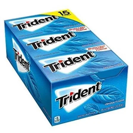 Trident Tropical Twist Flavour Sugar Free Gum