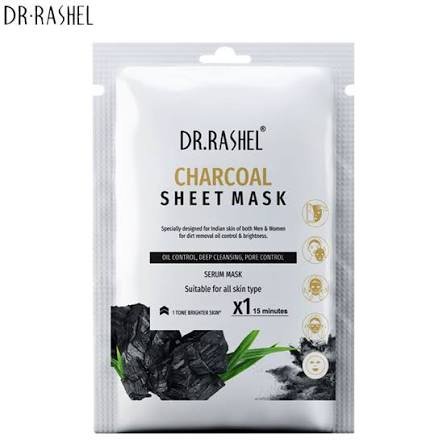 Dr.Rashel Charcoal Face Sheet Mask