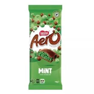 Nestle Aero Milky Bar Chocolate 118g