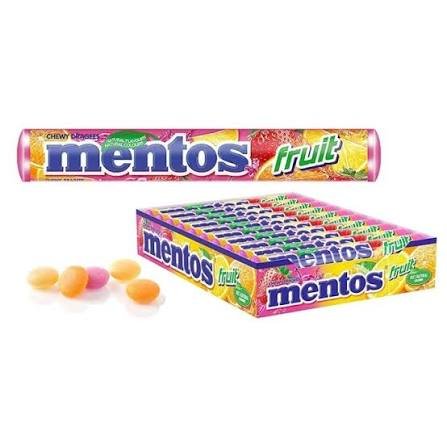 Mentos Chewy Mint Candy Roll