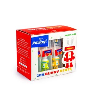 PIGEON 20K Bunny Beats Kids Toothbrush