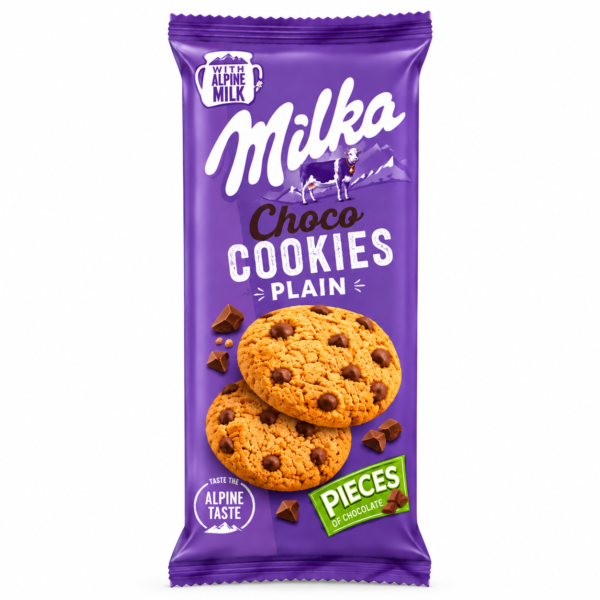milks choco cookies nuts