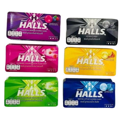 MIX FLAVOUR Multicolor HALLS MINT CANDY
