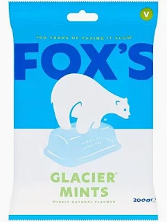 Fox's Glacier Mints Bag 200g