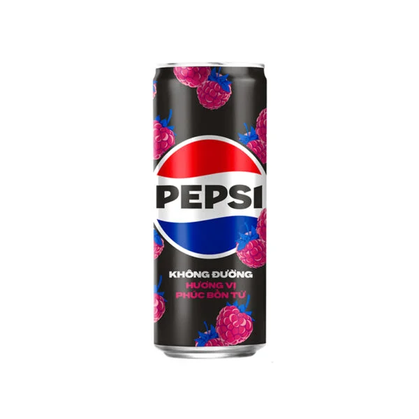 PEPSI CAN KHONG DUONG VI CHANH 320 ML